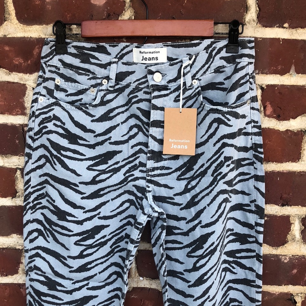 Reformation Mineral Tiger Crop Jeans